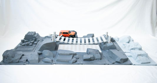 Large kit Terrain with Rope Bridge