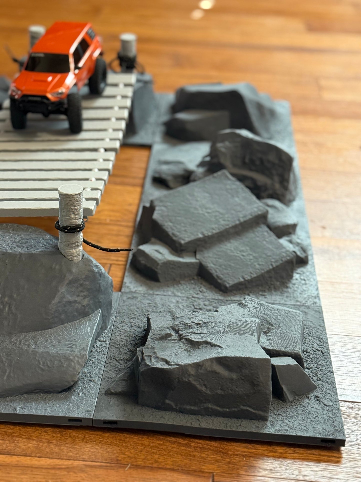 Large kit Terrain with Rope Bridge